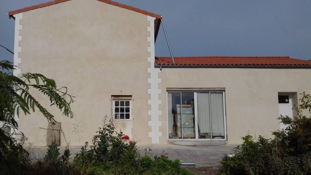 Enduit renovation apres