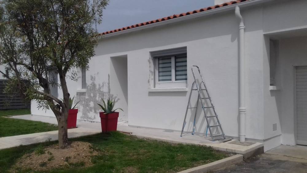 Peinture décoration exterieur avant