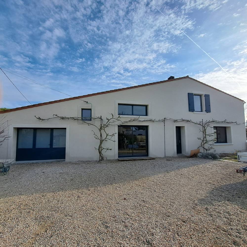 Nettoyage de façade à Saint-Christophe